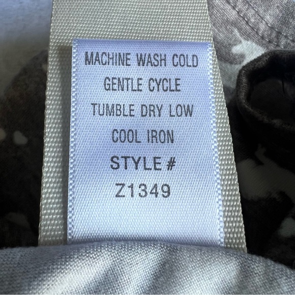 Lily Bleu Sz 8 Girl’s Unicorn 3/4 Ruched Sleeves Gray - Picture 7 of 9